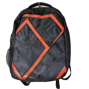 DOS EQUIS Backpack Padded Straps Black Red 17x15